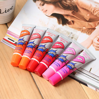 Amazing 6 Colors Peel Off Liquid Lipstick Waterproof Long Lasting Lip Gloss Mask Moisturizer