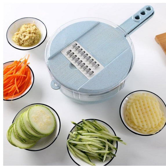 8 In 1 Mandoline Slicer Vegetable Slicer Potato Peeler Carrot Onion Grater With Strainer