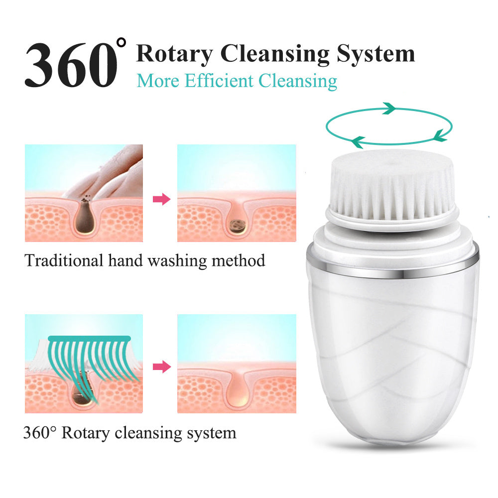 3 in 1 Electric Facial Cleanser Wash Face Cleaning Machine Pore Cleaner