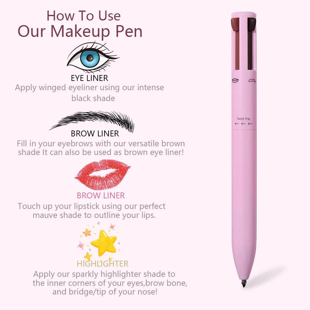 4-in-1 Waterproof Makeup Pen™